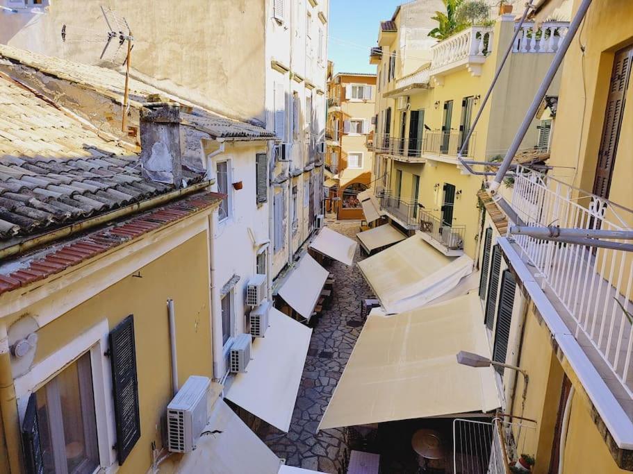 Mary'S Bright Apartment - Corfu Old Town Extérieur photo